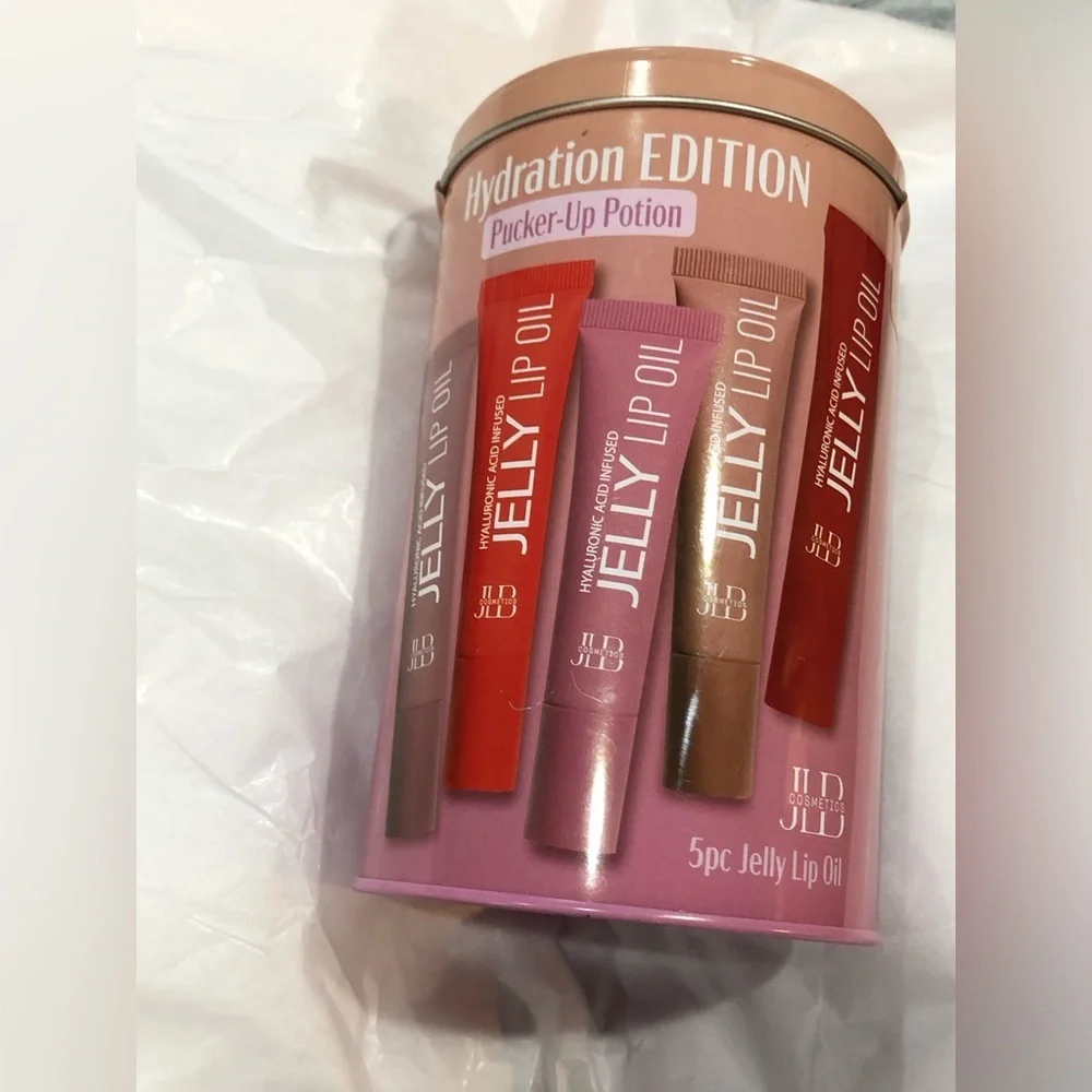 5piece Pucker up potion hydrating hyaluronic acid infused jelly lip oil‎ new